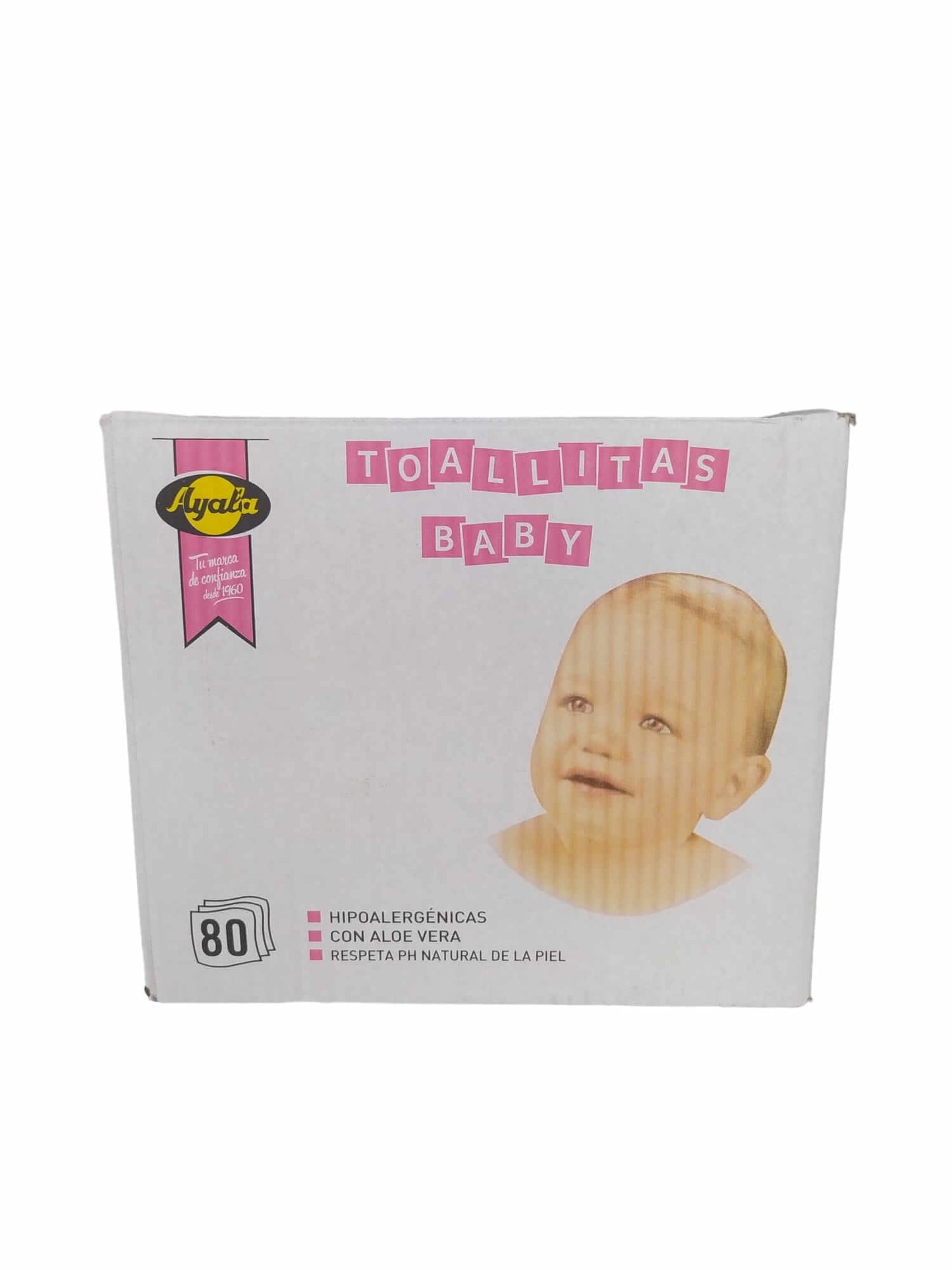 Ayala Toallitas Baby Pack de 12 - Total 960 Toallitas Hipoalergénicas con Aloe Vera para el Máximo Cuidado