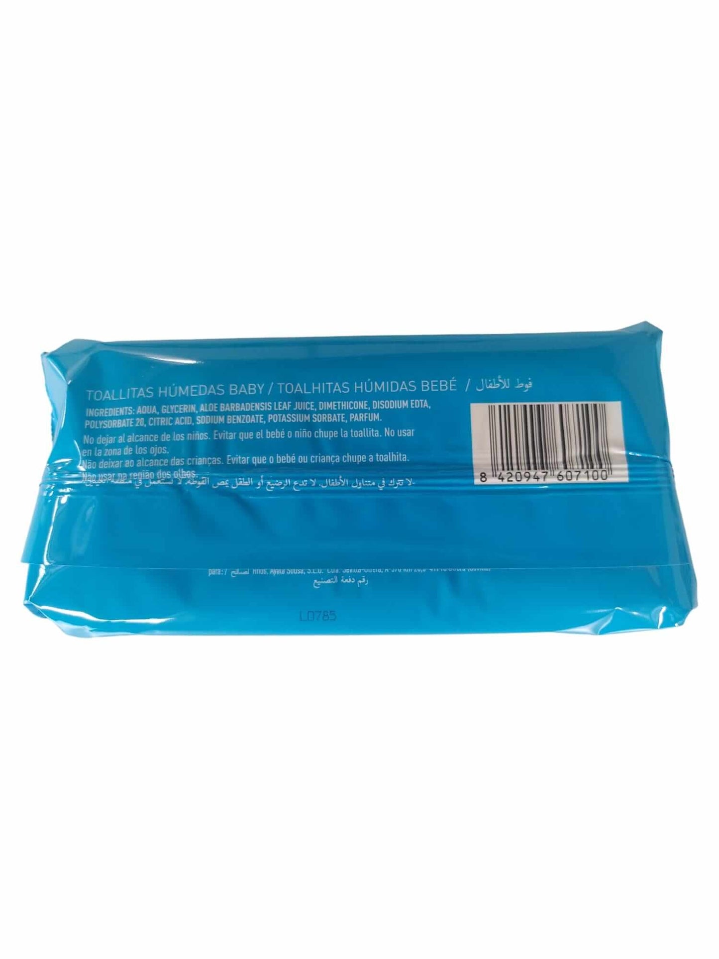 Ayala Toallitas Baby Pack de 12 - Total 960 Toallitas Hipoalergénicas con Aloe Vera para el Máximo Cuidado