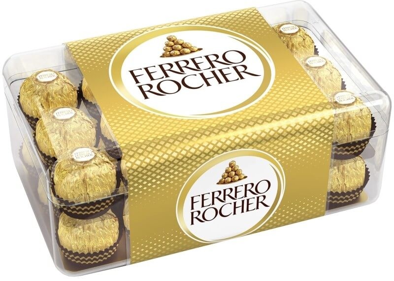 Ferrero Rocher 30 Bombones 375g - El Regalo de Chocolate Perfecto para Navidad