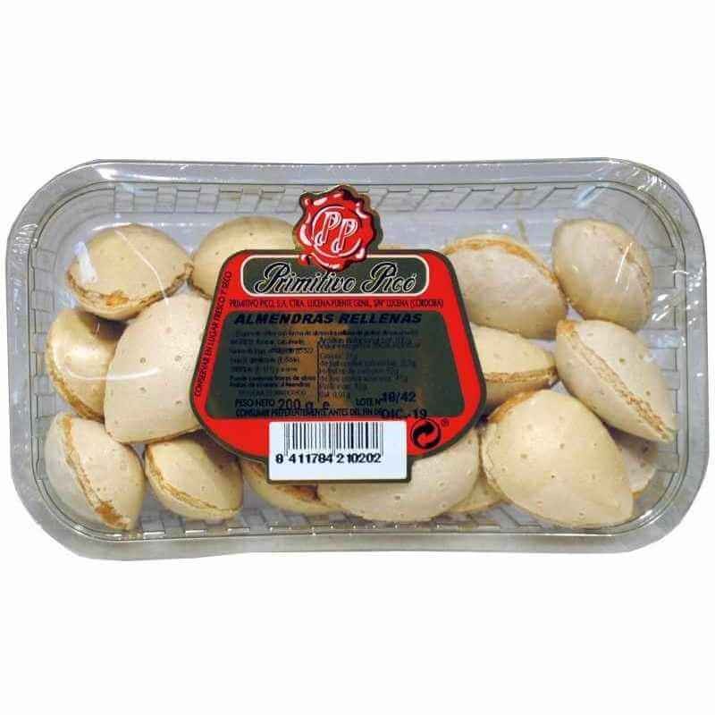 Primitivo Picó Almendra Rellena Bandeja 200 Gr