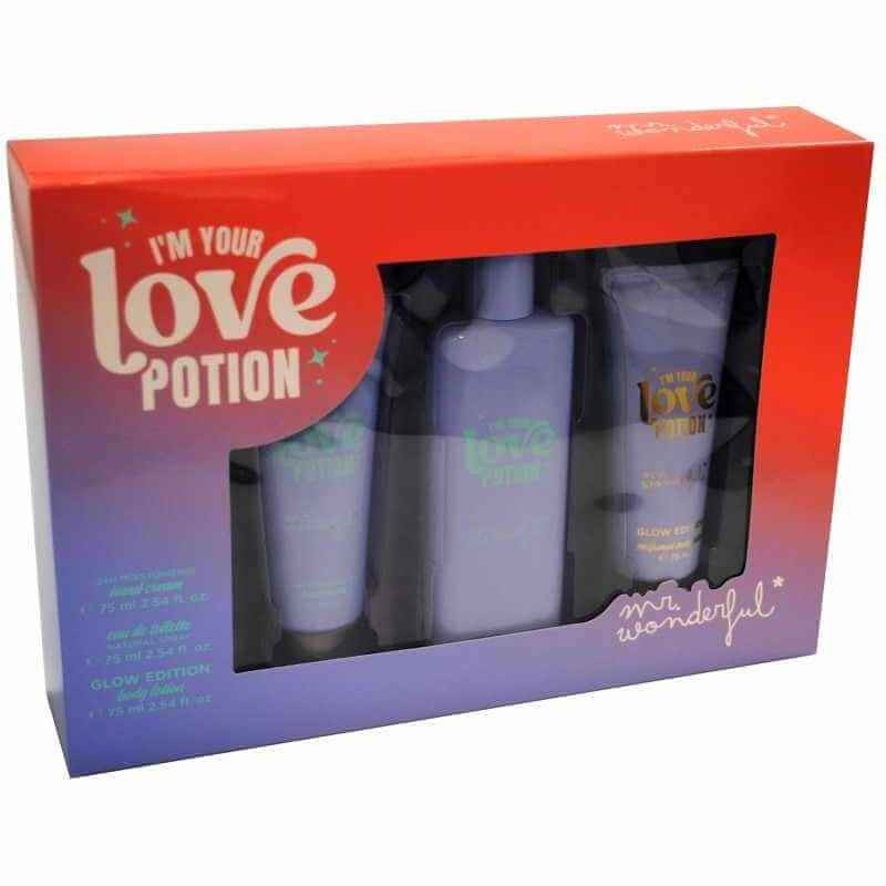 Mr Wonderful Estuche I'm Your Love Potion Vapo 75 Ml + Body Lotion 75 Ml + Crema De Manos 75 Ml