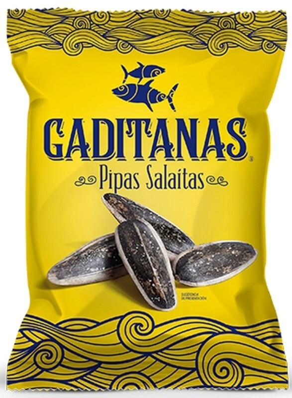 Gaditanas Pipas Salaitas 120g - El Snack Clásico y Crujiente para Disfrutar en Cualquier Momento
