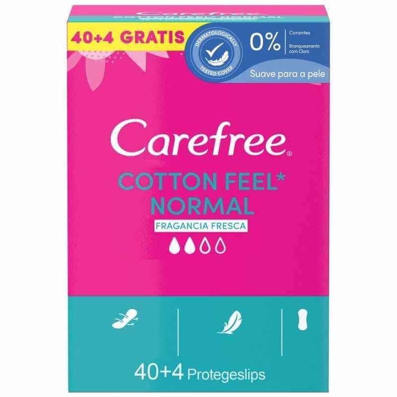 Carefree Protege Slip Fresh 40 Unidades + 4 Unidades