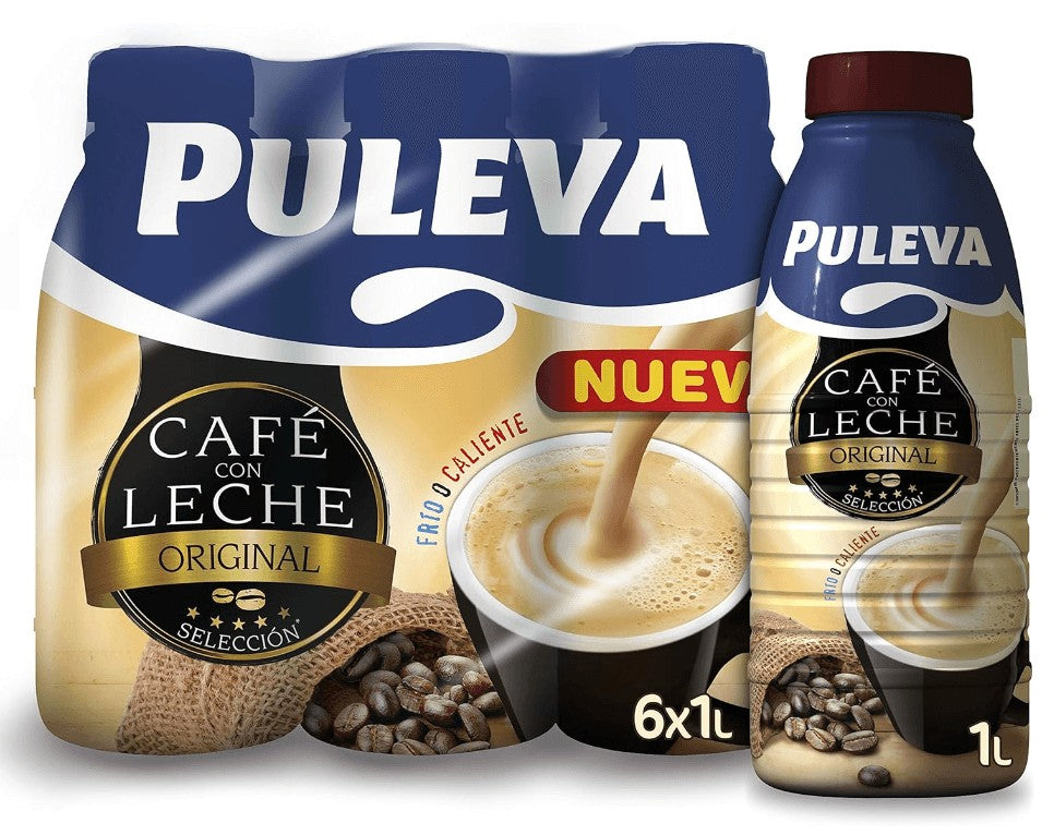 Puleva Café con Leche Original Pack 6 x 1L