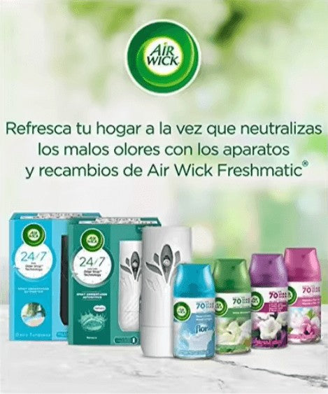 Air Wick Freshmatic Recambios Delicias de Verano 250 ml - Pack de 6
