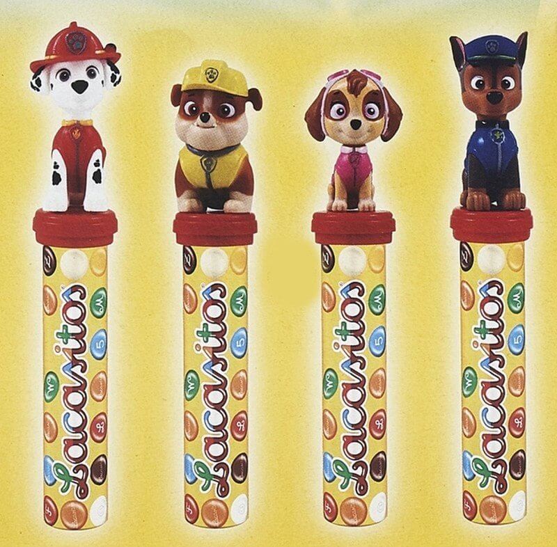 Lacasitos Tubo Patrulla Canina 20 Gr