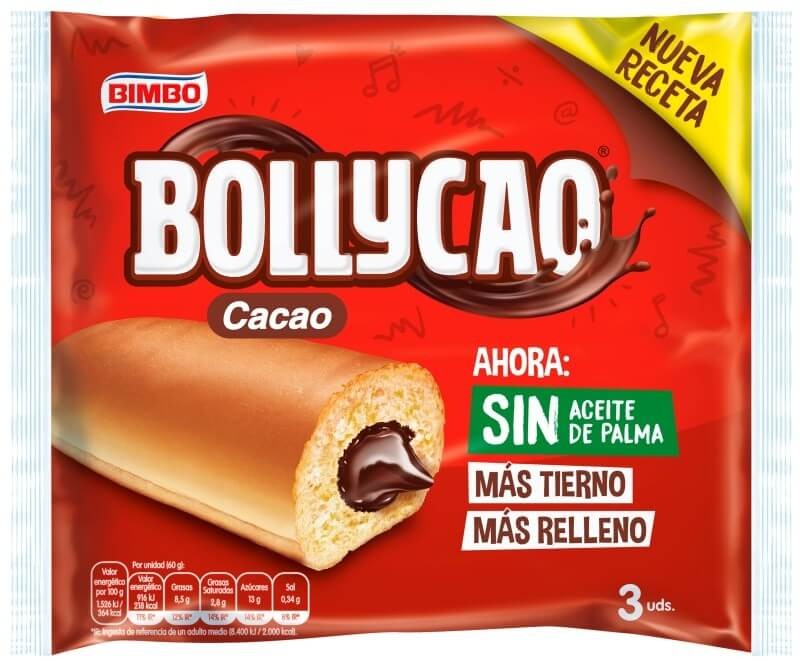 Bimbo Bollycao Cacao Sin Aceite de Palma 4 Und