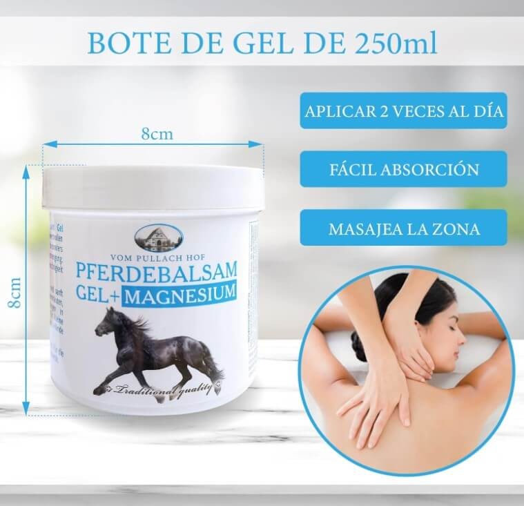 VOM PULLACH HOF Pferdebalsam Gel Bálsamo de Caballo 250 ml