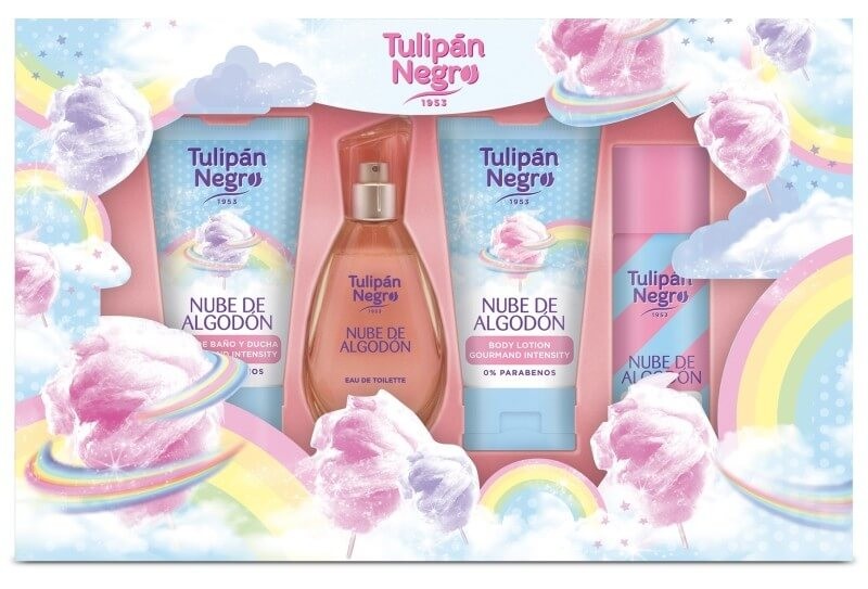 Tulipán Negro Estuche Nube de Algodón 50VP+GEL+BO+DE