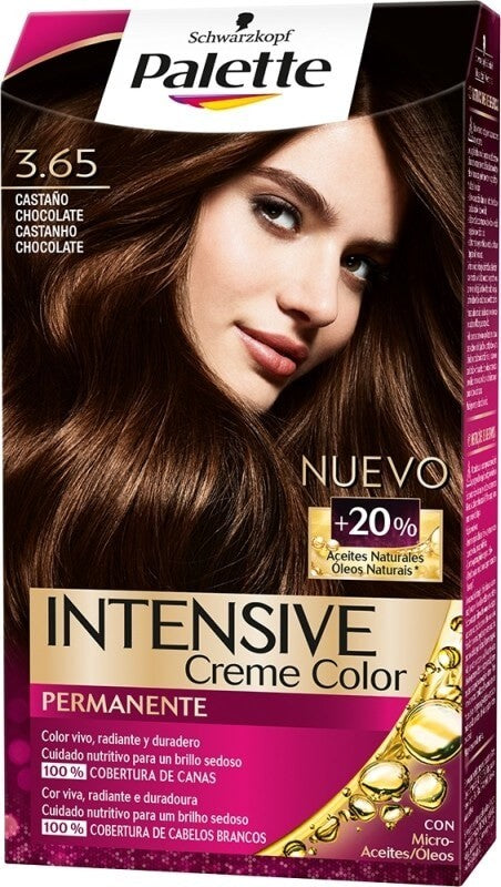 Schwarzkopf Palette 3.65 Castaño Chocolate