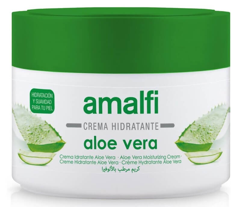 Amalfi Crema Hidratante Aloe Vera 250 ml - Hidratación y Suavidad para Todo Tipo de Piel