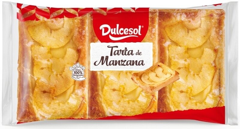 Dulcesol Tarta de Manzana 135G 2U – Delicioso Sabor Casero en Cada Bocado