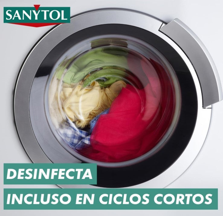 Sanytol Desinfectante Textil 1.2 L - Pack de 4 - Higiene y Desinfección en Cada Lavado