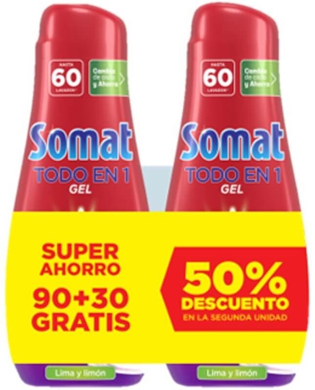 Somat Todo en 1 Gel Lima y Limón 60D