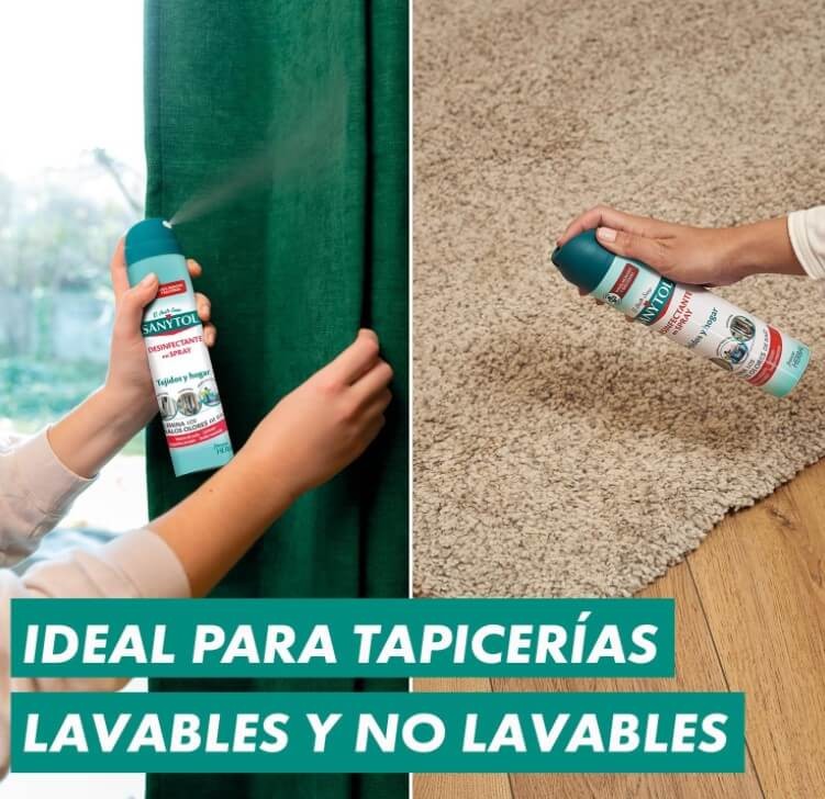 Sanytol Desinfectante Hogar y Tejidos Pack de 6 x 300 ml - Protección Completa para tu Hogar