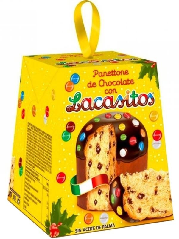 Lacasitos Panettone de Chocolate con Lacas 100G