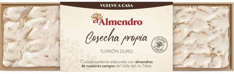 El Almendro Cosecha Propia Turrón Duro 300G