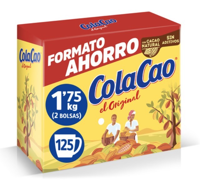 Cola Cao Formato Ahorro 1,75 Kg - El Original con Cacao Natural