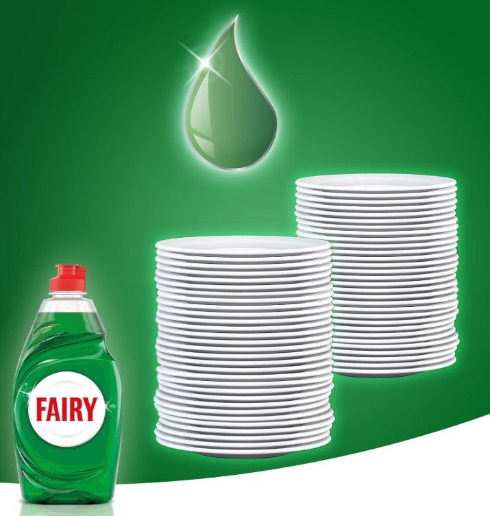 Fairy Ultra Original Lavavajillas Líquido 1015 ml – Potencia y Eficiencia en Formato Ahorro