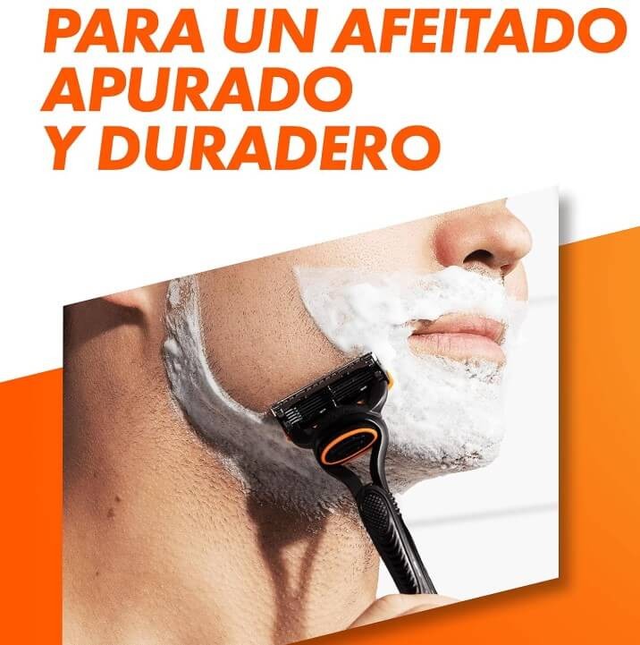 Gillette Fusion5 Recambios 4 Unidades – Precisión y Suavidad en Cada Afeitado