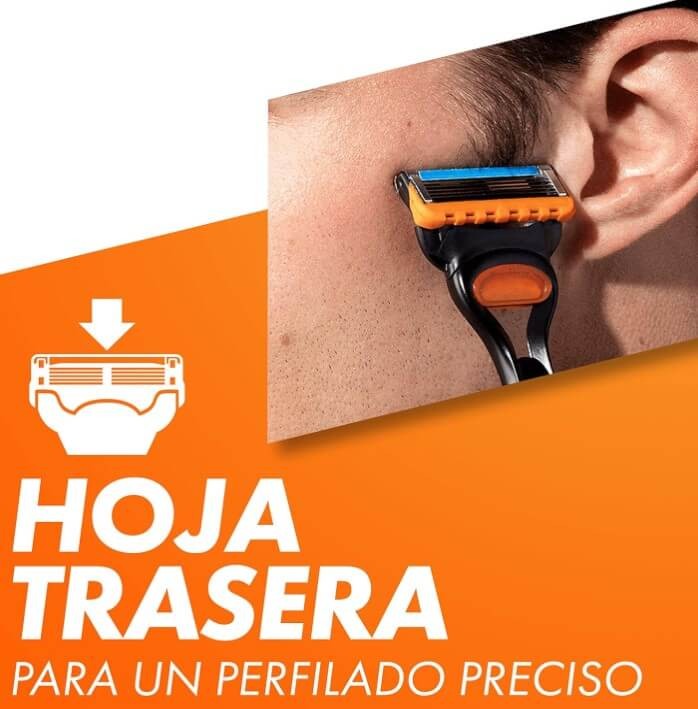 Gillette Fusion5 Recambios 4 Unidades – Precisión y Suavidad en Cada Afeitado
