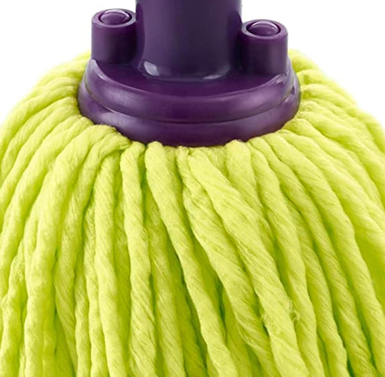 Mery Fregona 100% Microfibra Verde - Limpieza Eficaz y Máxima Absorción