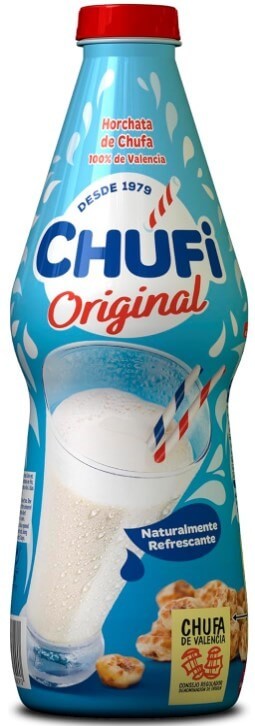 Chufi Original Horchata de Chufa Pack de 6 x 1L - Tradición Valenciana con Sabor Auténtico