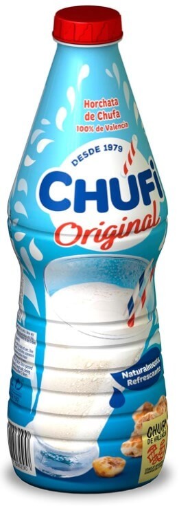 Chufi Original Horchata de Chufa Pack de 6 x 1L - Tradición Valenciana con Sabor Auténtico