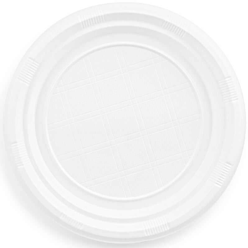 Campisol Platos Reutilizables 22CM 100U Llanos – La Solución Ecológica y Práctica para Cualquier Evento