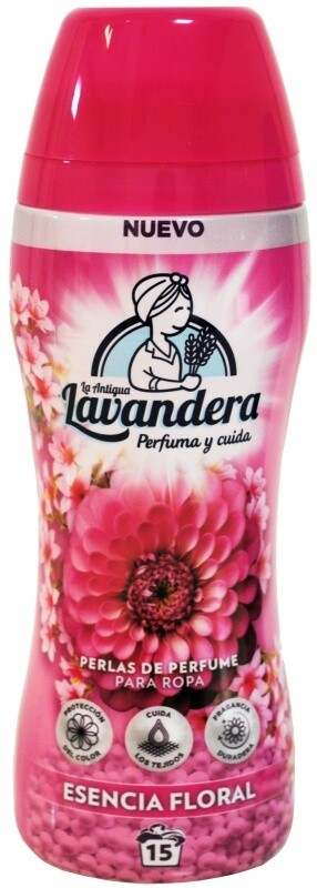 La Antigua Lavandera Esencia Floral Perlas de Perfume para Ropa 210G – Frescura Duradera y Fragancia Floral que Enamora