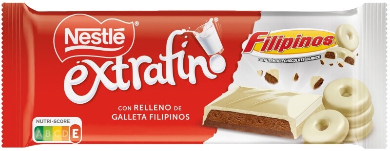 Nestlé Filipino Extrafino con Relleno de Galleta 84G
