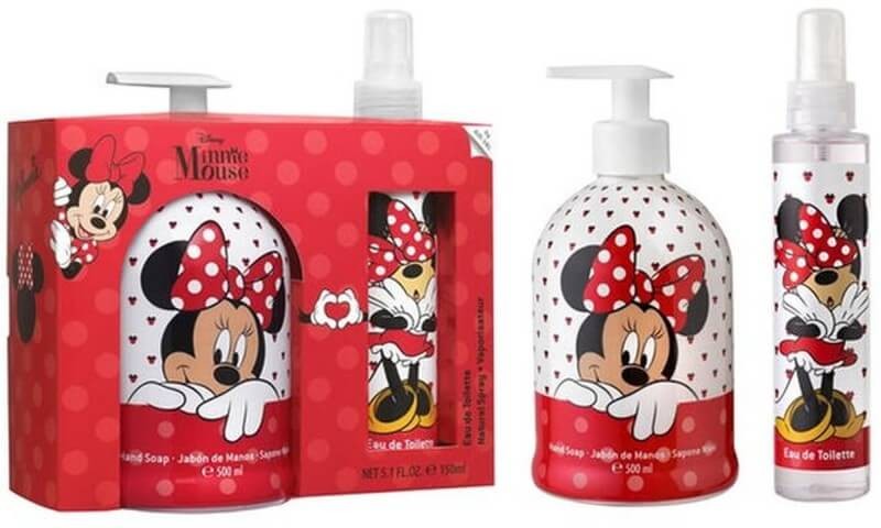 Minnie Estuche Jabon Manos 500 Ml + Body Spray