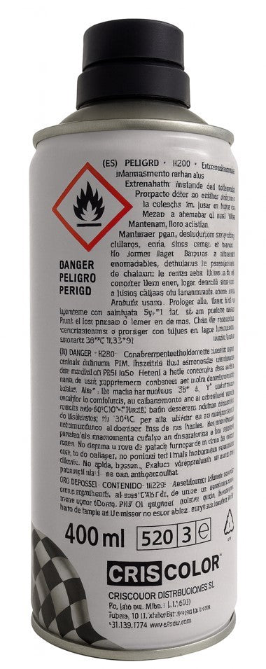 Criscolor Repara Pinchazos 400 ml – Reparación Instantánea y Sellado de Emergencia para Neumáticos