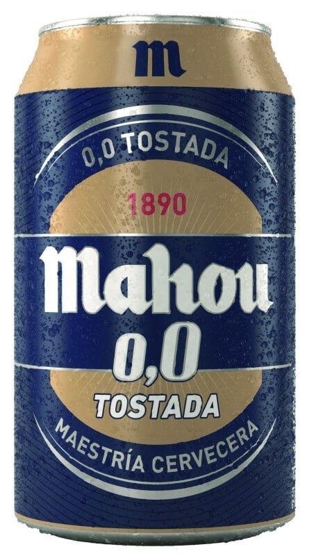 Mahou Cerveja Tostada Sin Alcohol Pack 24 x 330 Ml