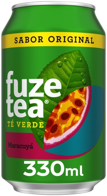 Fuze Tea Té Verde Maracuyá Pack 24 x 330 ml – Sabor Refrescante y Natural para Cada Momento
