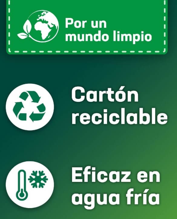 Wipp Express Detergente en Polvo 80 Lavados – Poder Quitamanchas en Frío y Frescor Higiénico