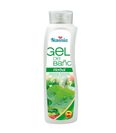 Navinia Gel de Baño Herbal 750 ml
