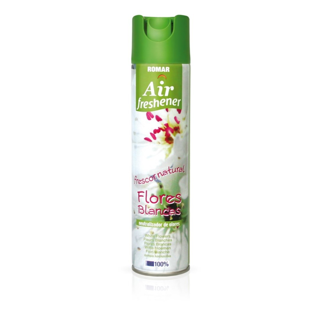 Romar Air Freshener Flores Blancas 300 ml