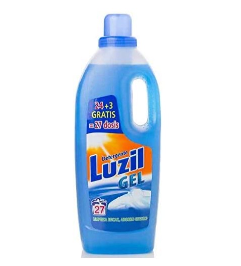 Luzil Detergente Líquido Gel Azul 27D
