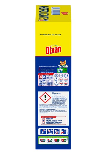 Dixan en polvo 90 lavados