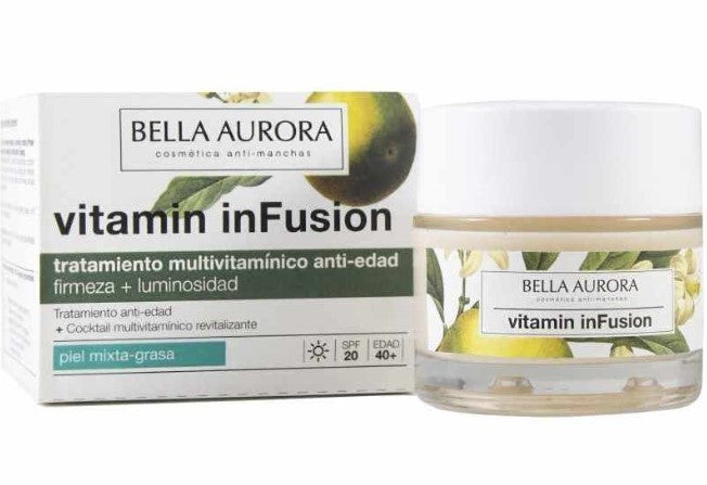 Bella Aurora Crema Vitamin Infusión Antiedad Piel Mixta 50 ml