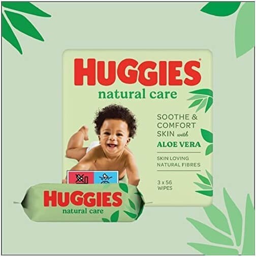 Huggies Natural Care Toallitas para Bebé Pack 560 Toallitas