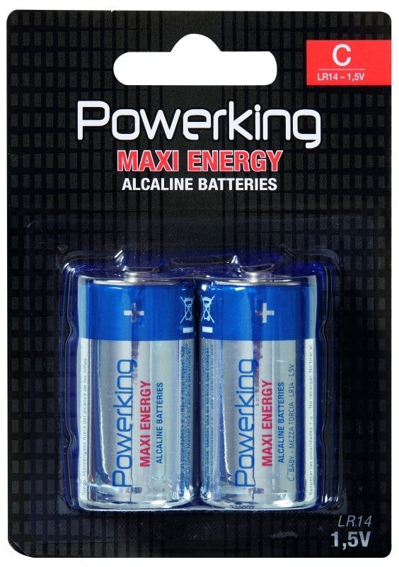 Powerking Pila Alcalina LR14 Blister 2 Unidades