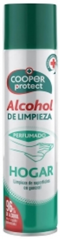 Cooper Protect Alcohol de Limpieza Perfumado 300 ml – Higiene y Frescura para tu Hogar