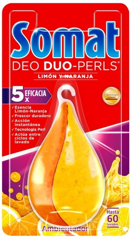 Somat Ambientador Lavavajillas Duo Perls 60 Lavados