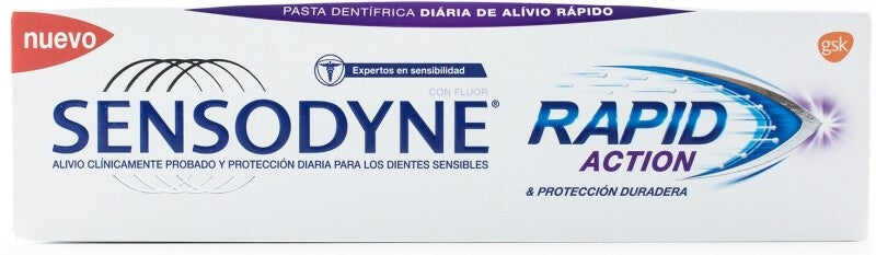 Sensodyne Pasta de Dientes Rapid Action 75 ml – Alivio Instantáneo para Dientes Sensibles