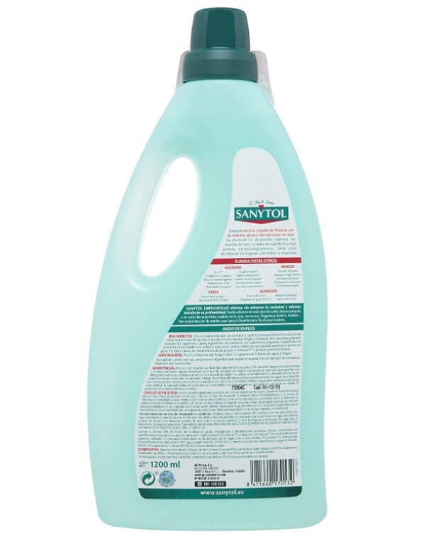 Sanytol Limpiahogar Desinfectante 1200 ml