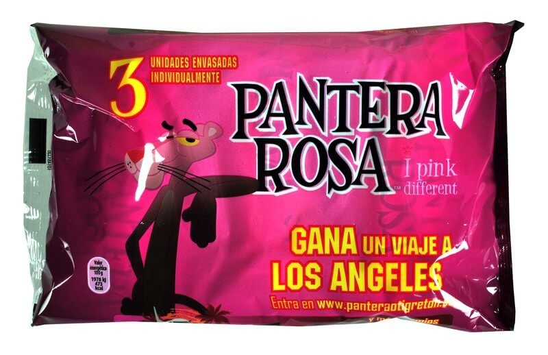Bimbo Pantera Rosa 3 Unidades 165 gr