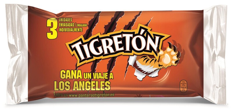 Bimbo Tigretón 3 Unidades 150 gr