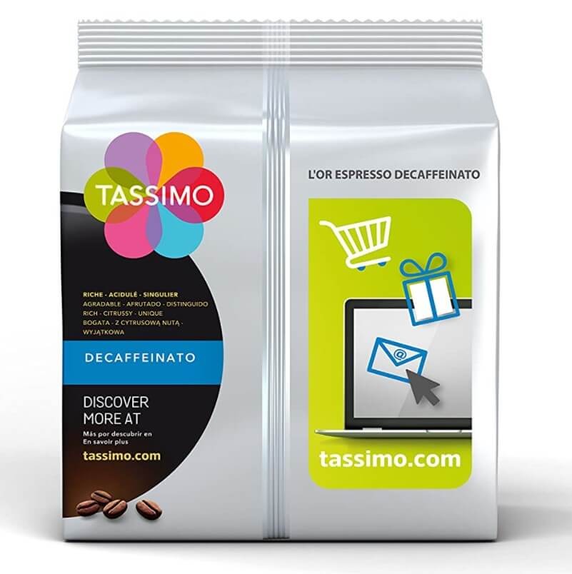 Tassimo L'Or Espresso Decaffeinato 16 Cápsulas